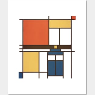 Mondrian Who Posters and Art